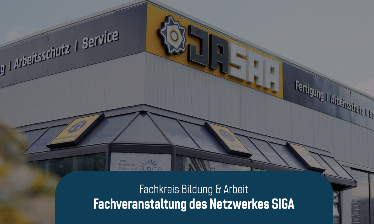 Hausmesse des Netzwerkes SIGA | Die JASAA GmbH stellt sich vor